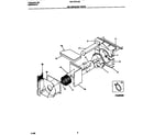 Frigidaire FAV157G1A2 air handling parts diagram