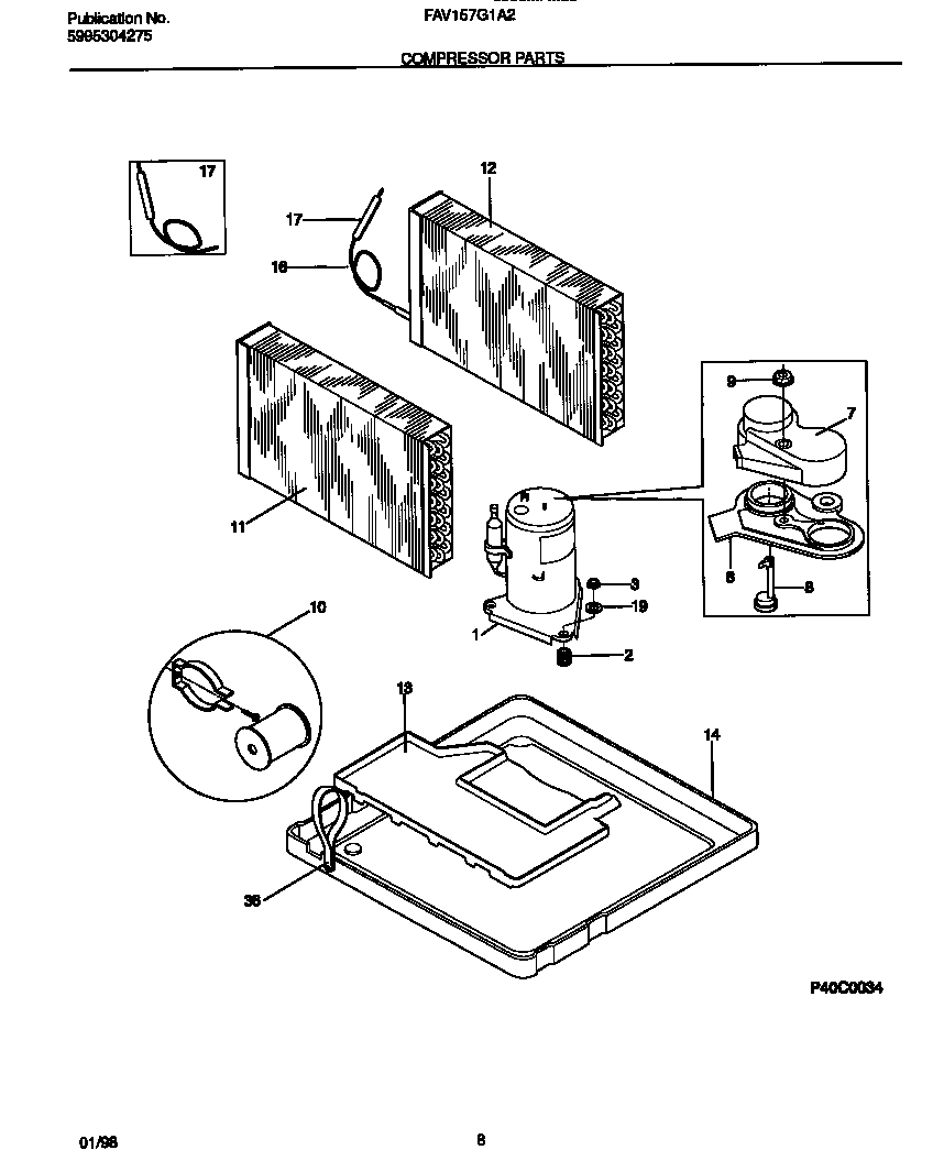 Compressor parts