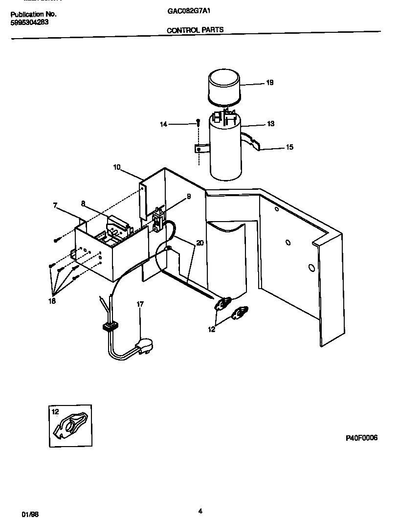 Control parts