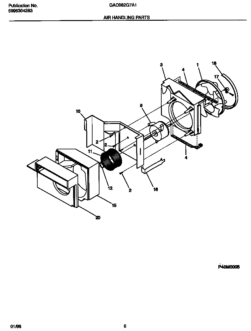 Air handling parts