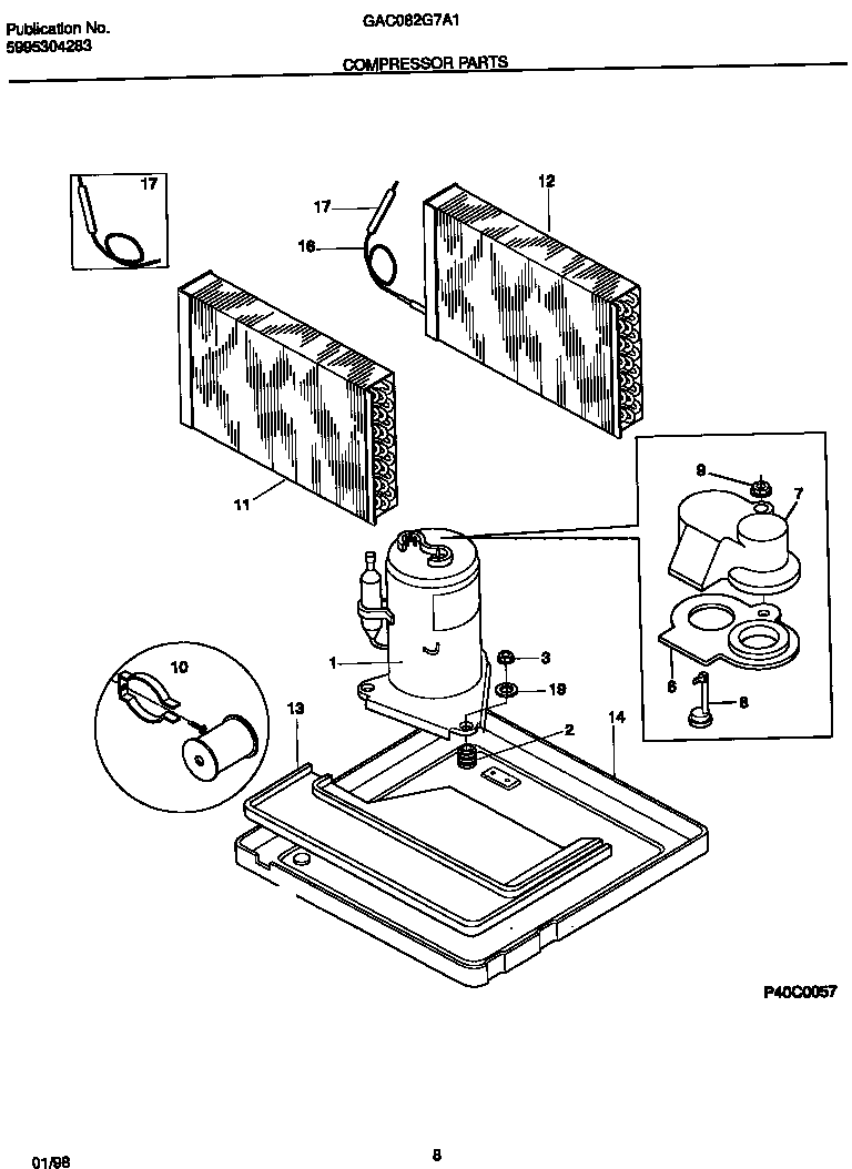 Compressor parts