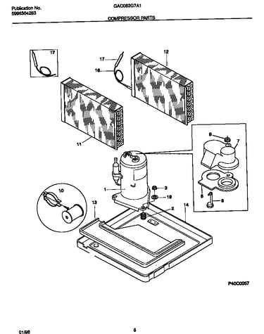 Compressor parts