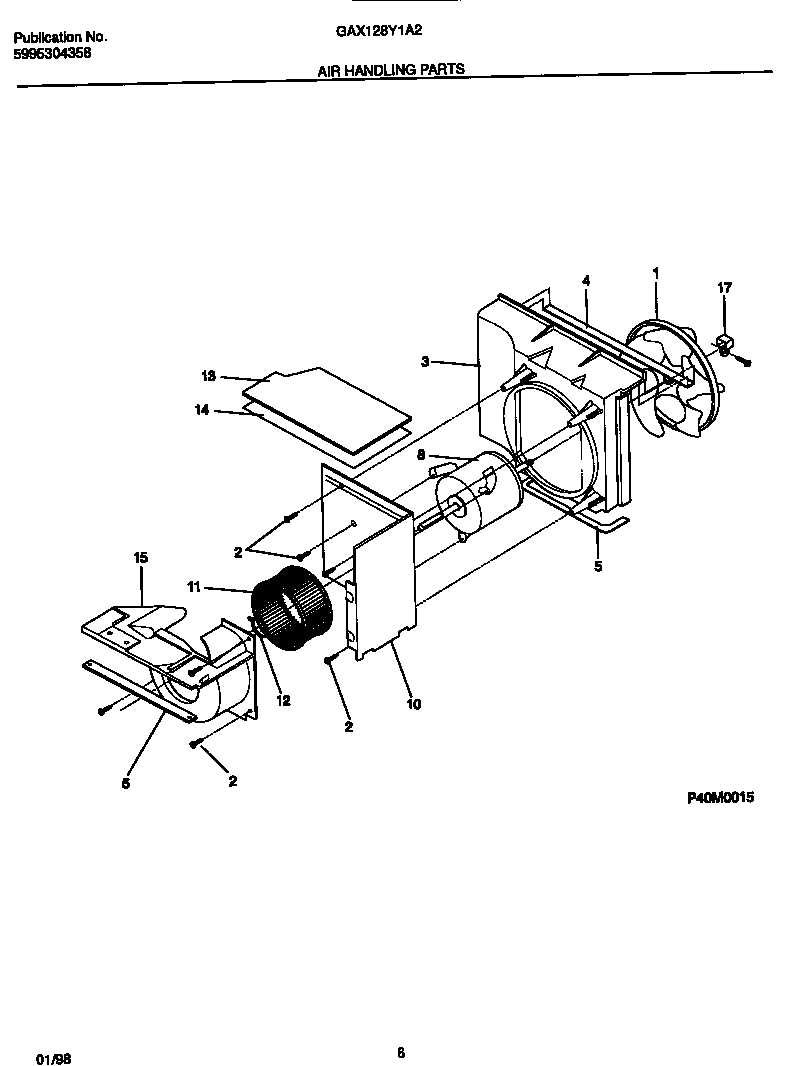 Air handling parts