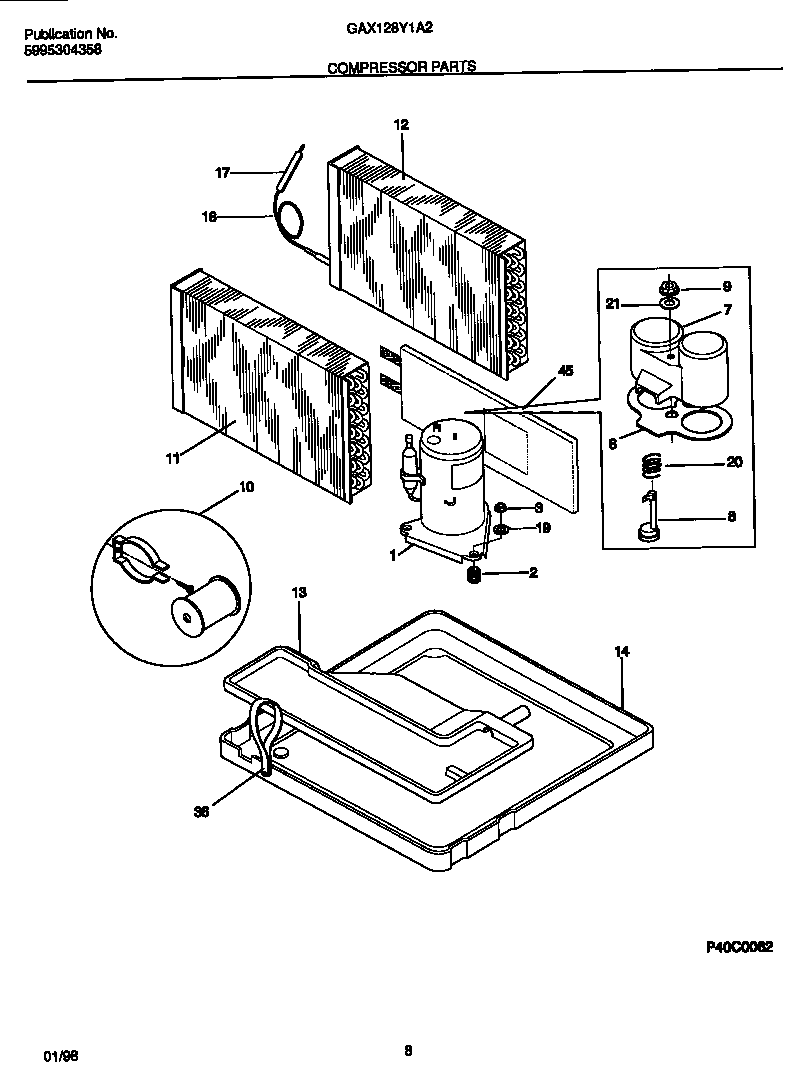 Compressor parts