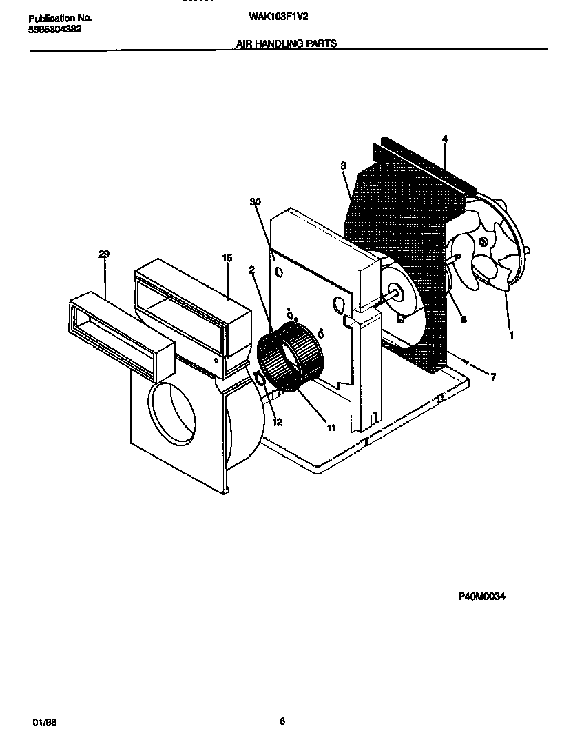Air handling parts