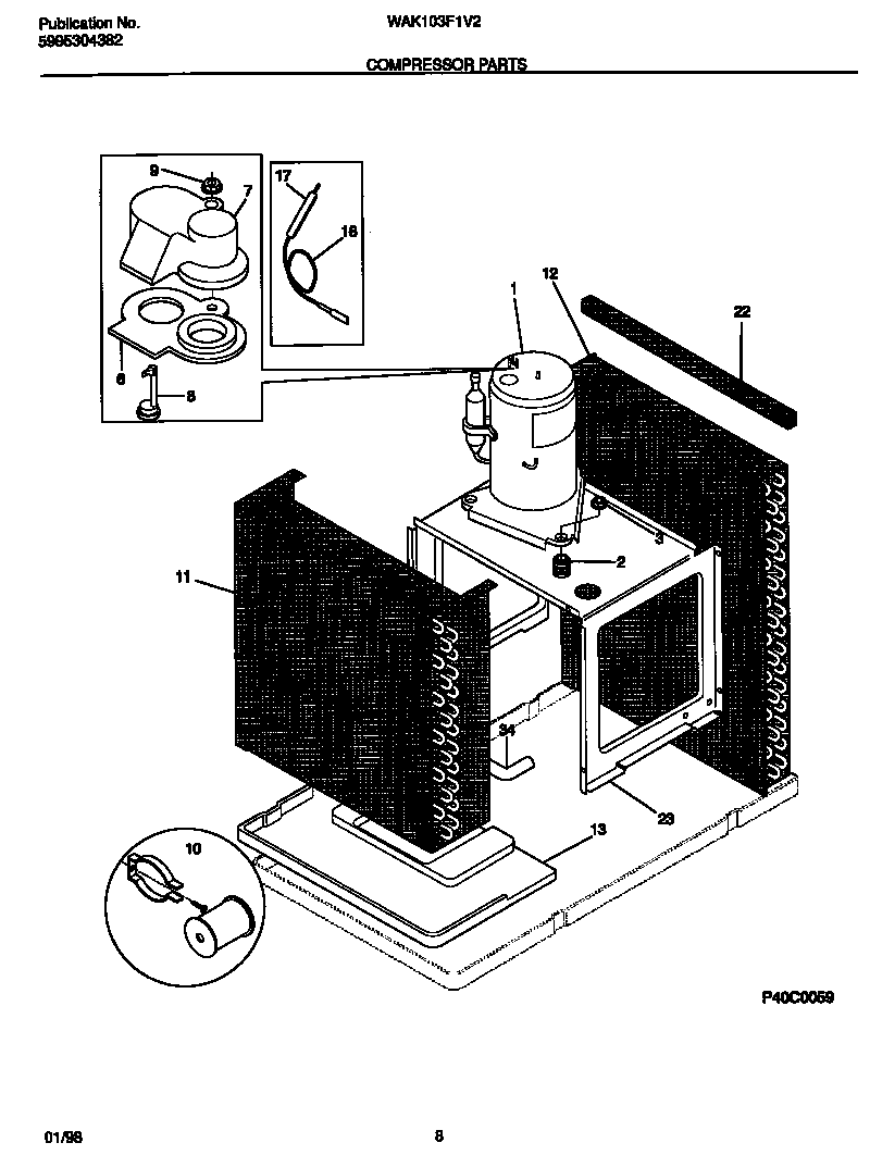 Compressor parts
