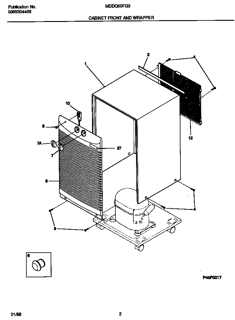 CABINRT FRONT AND WRAPPER