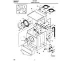 Gibson GWT445RFS2 cabinet,door & top diagram