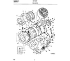 Gibson GWT445RFS2 tub & motor diagram