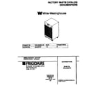 White-Westinghouse MDDQ50FW6 cover diagram