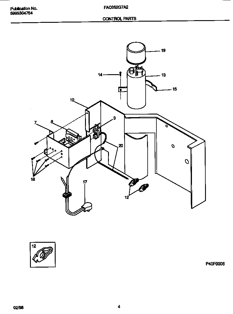 Control parts