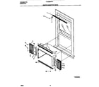 Frigidaire FAC052G7A2 window mounting parts diagram