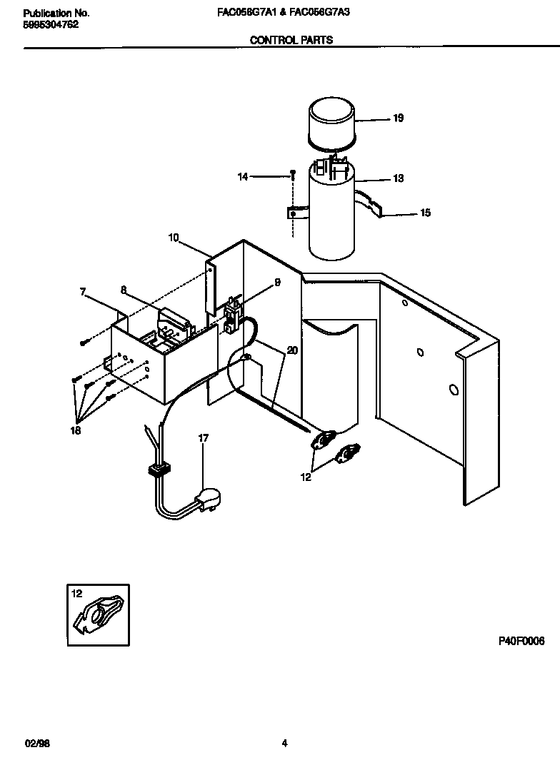 Control parts