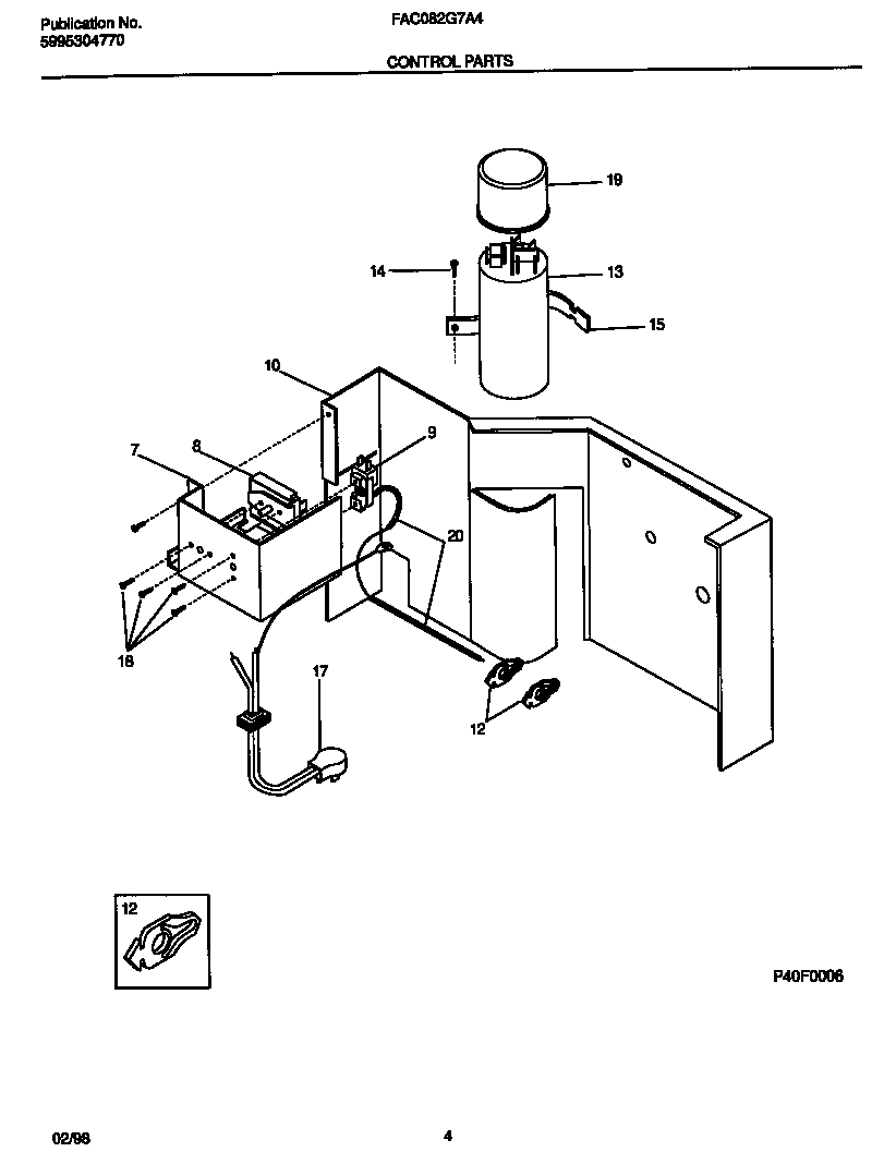 Control parts