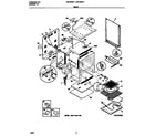 Frigidaire FEF358BFWA body diagram