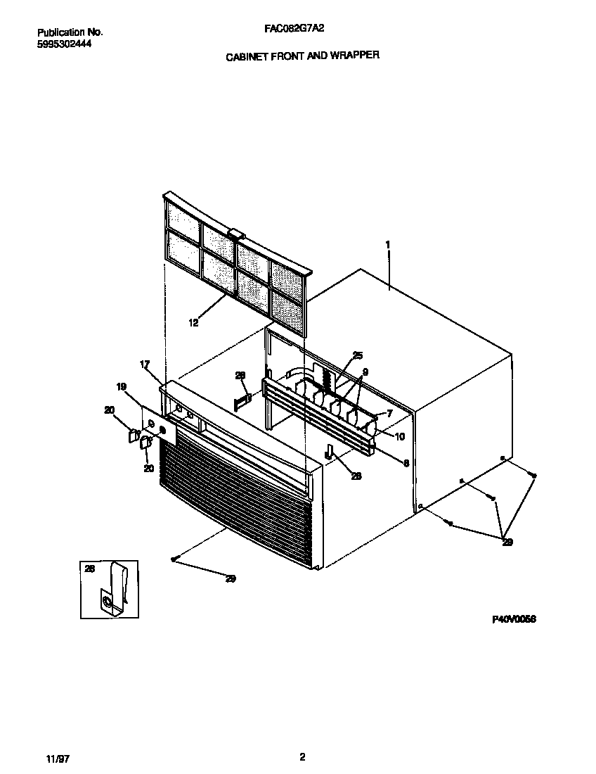 Cabinet  front  and  wrapper