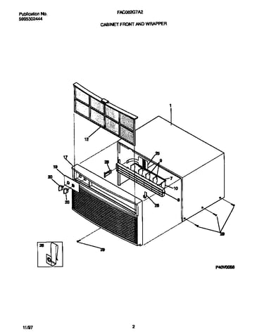 Cabinet  front  and  wrapper
