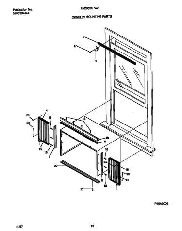 Window  mounting  parts