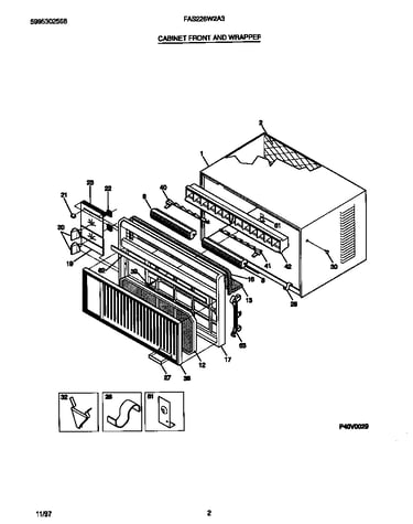 Cabinet  front  and  wrapper