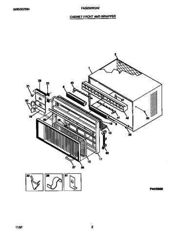 Cabinet  front  and  wrapper