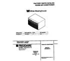 White-Westinghouse WAC052G7A2 cover diagram