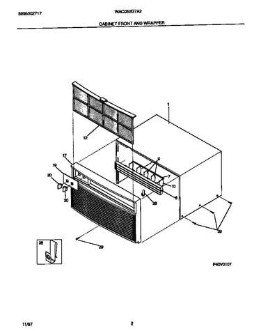 Cabinet  front  and  wrapper