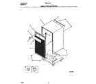 Frigidaire MDH25YW4 cabinet  front  and  wrapper diagram