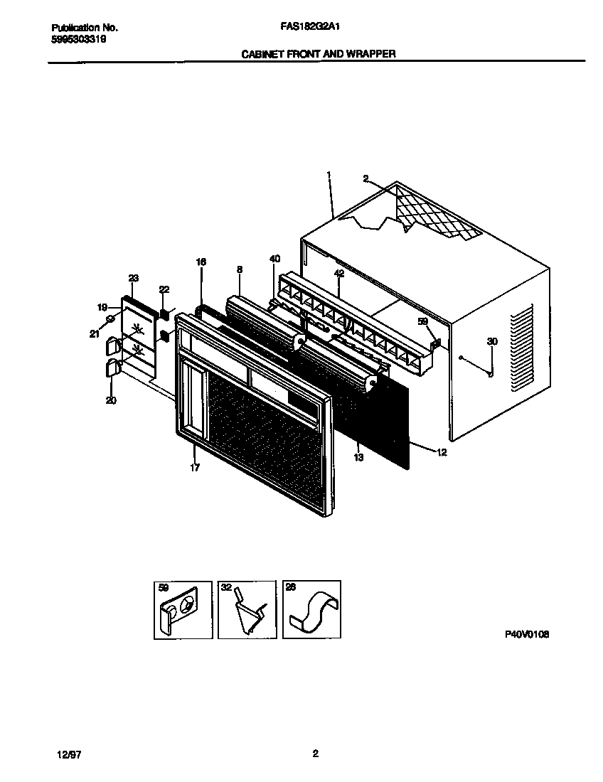 Cabinet  front  and  wrapper