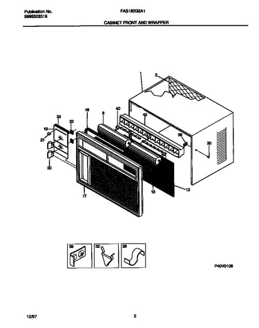 Cabinet  front  and  wrapper