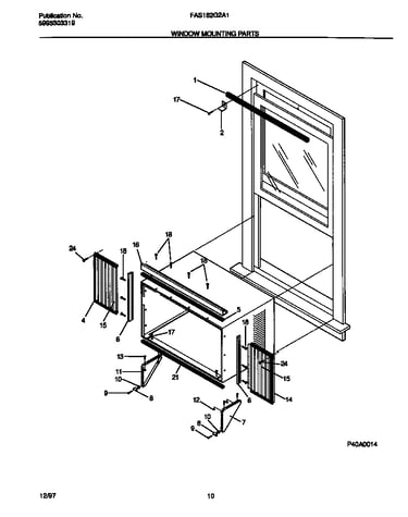 Window  mounting  parts