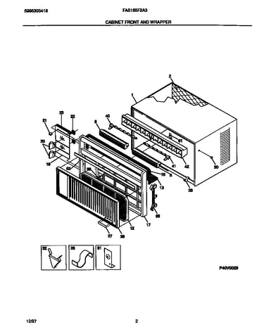Cabinet  front  and  wrapper