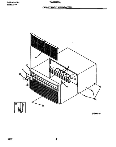 Cabinet  front  and  wrapper
