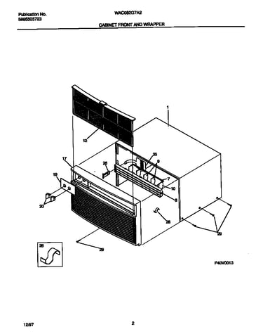 Cabinet  front  and  wrapper