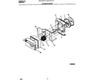 White-Westinghouse WAC103G1A2 air  handling  parts diagram