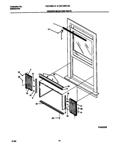 Window  mounting  parts