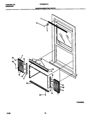 Window  mounting  parts