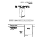 Frigidaire FFU17F9GW0 cover diagram