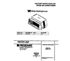 White-Westinghouse WAB077F7B3 cover diagram