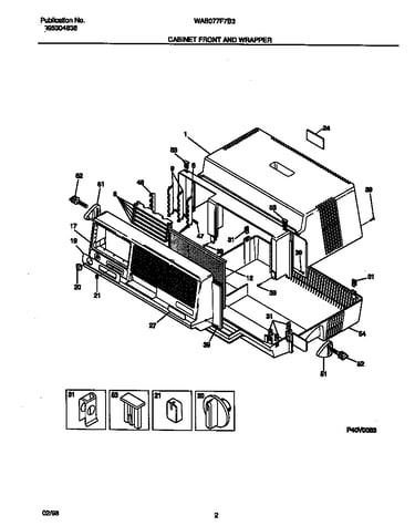 Cabinet  front  and  wrapper