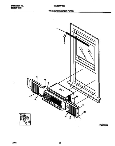 Window  mounting  parts