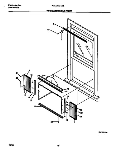 Window  mounting  parts