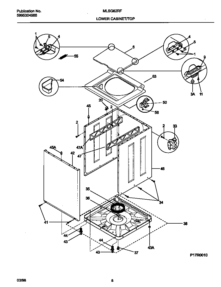 Lower  cabinet/top