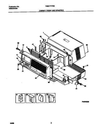 Cabinet  front  and  wrapper