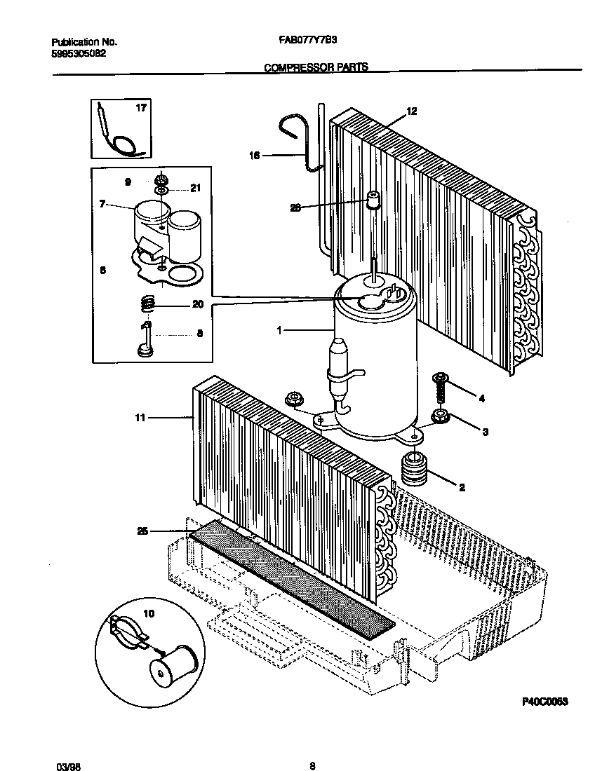 Compressor  parts