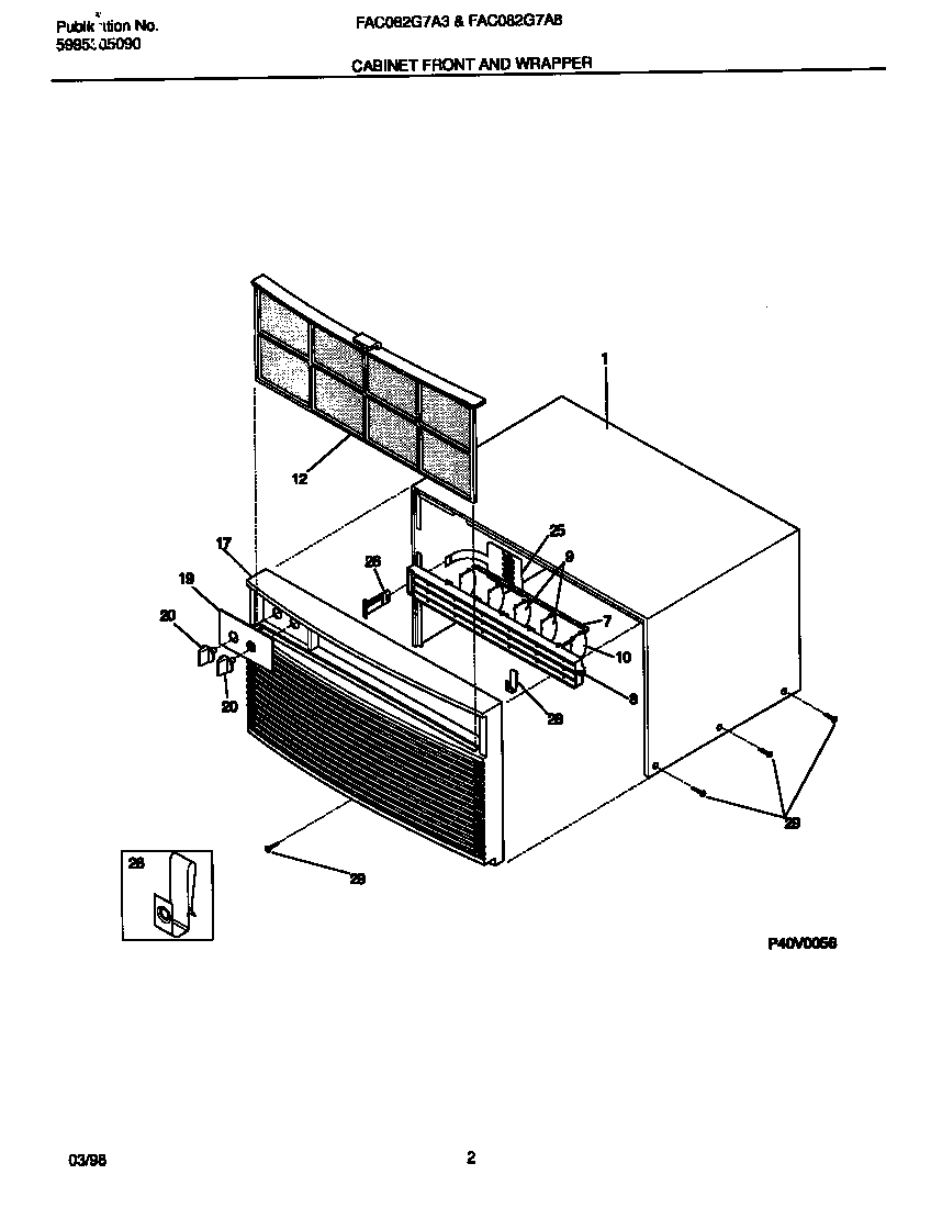 Cabinet  front  and  wrapper