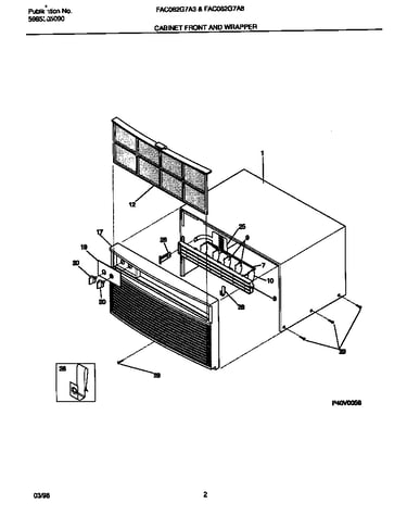 Cabinet  front  and  wrapper