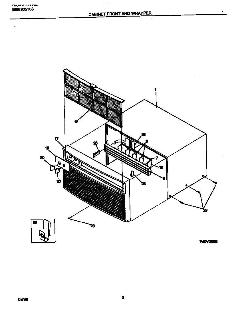 Cabinet  front  and  wrapper