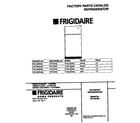 Frigidaire FRT18PRCD6 cover diagram