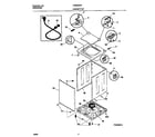 Frigidaire FWS545RFS0 cabinet/top diagram