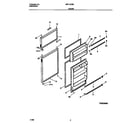 Universal/Multiflex (Frigidaire) MRT15CPEW5 doors diagram
